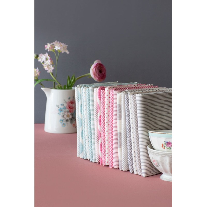 Velvet Leaves - Beige/Pink Velvet Leaves - Beige/Pink