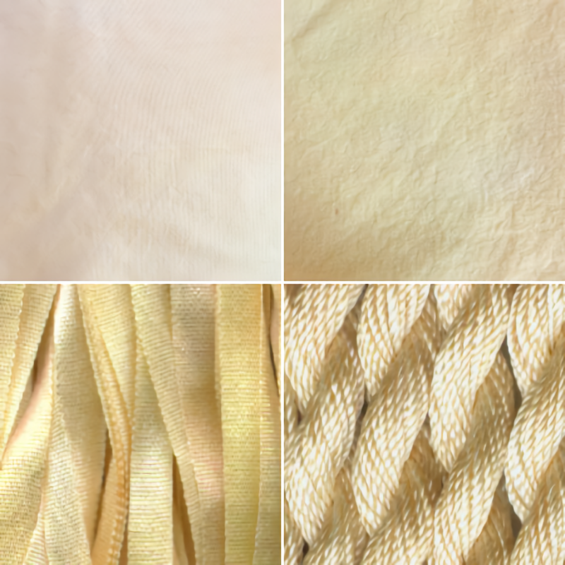 Colour Streams Silk Threads - Straw 4 Colour Streams Silk Threads - Straw 4